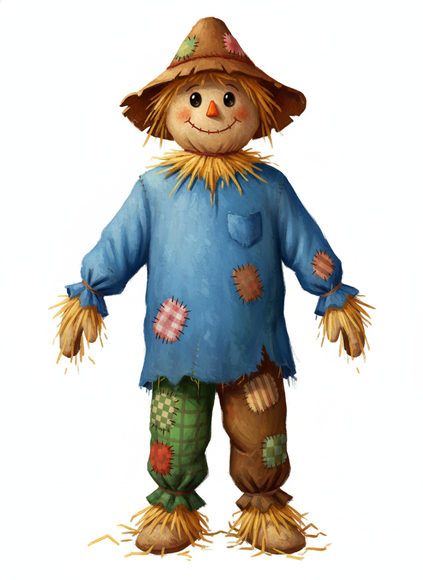 Scarecrow Anthony - Impressionist Painting