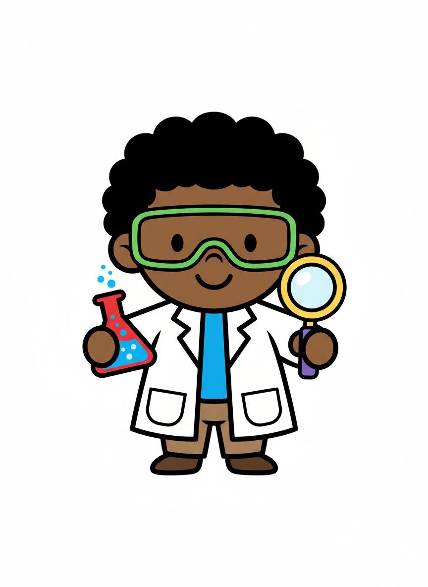 Anthony the Little Lab Whiz - Preschool Simple