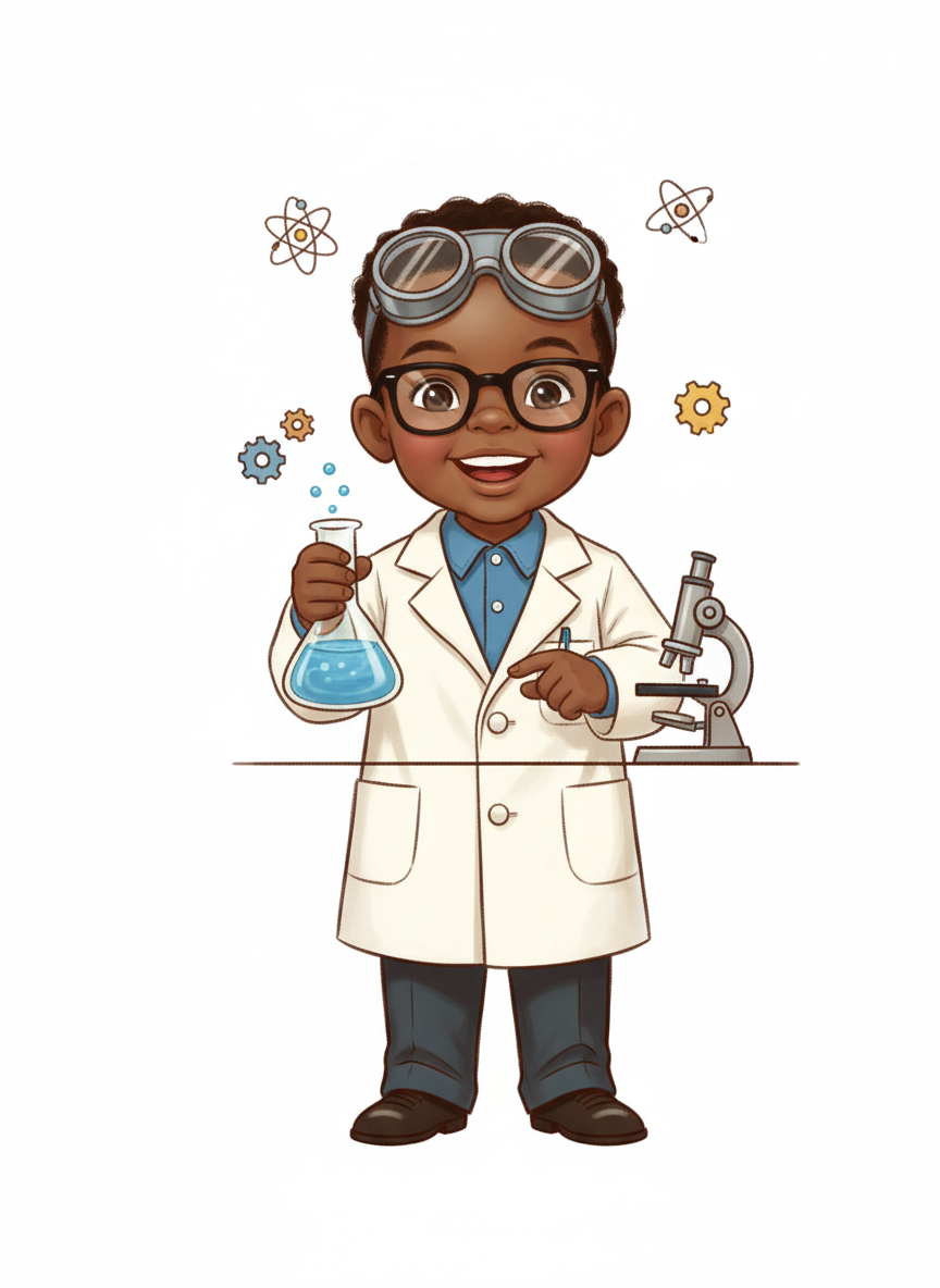 Anthony the Little Lab Whiz - Vintage Storybook