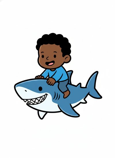Anthony's Sharky Adventures 🦈 - Preschool Simple