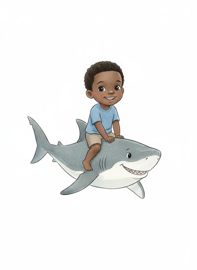 Anthony's Sharky Adventures 🦈 - Gentle Pencil