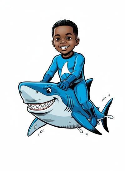 Anthony's Sharky Adventures 🦈 - Comic Book
