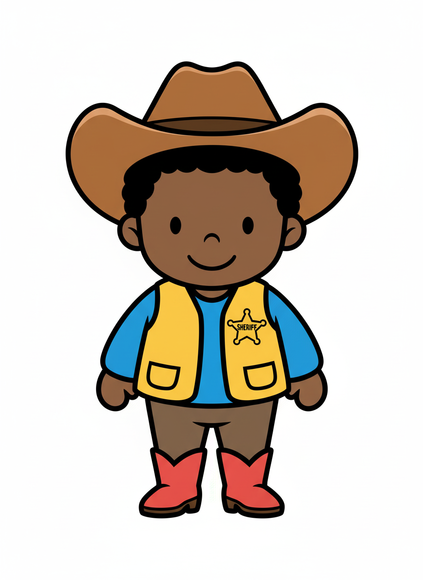 Sheriff Anthony - Preschool Simple