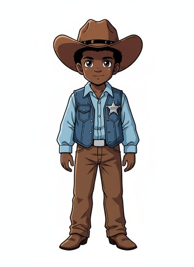My Baby as a Sheriff 🤠 - Classic Anime