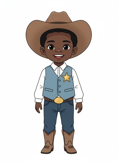 My Baby as a Sheriff 🤠 - Minimalist