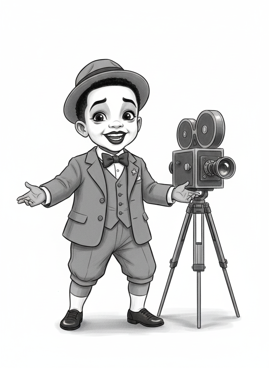 Silent Star Anthony - Vintage Storybook