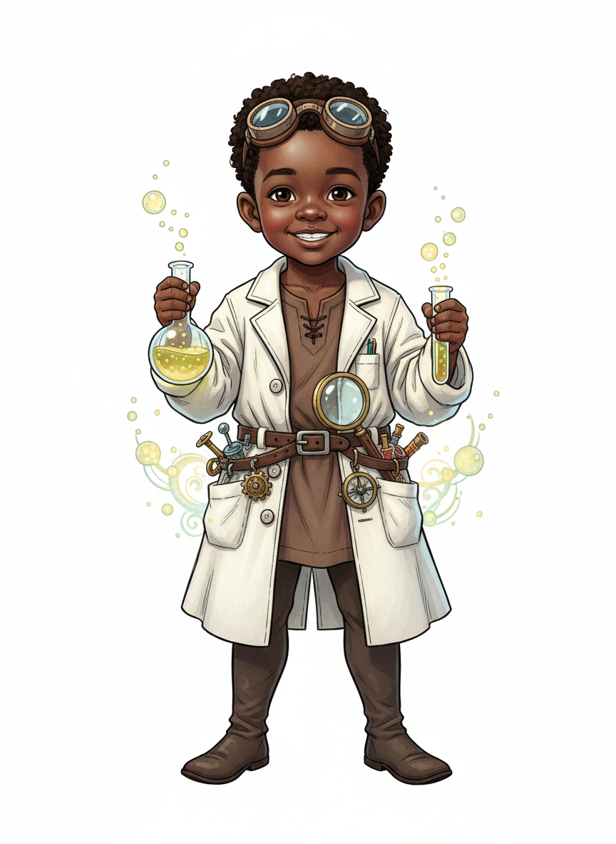 Anthony the Little Lab Whiz - Fairy Tale Classic