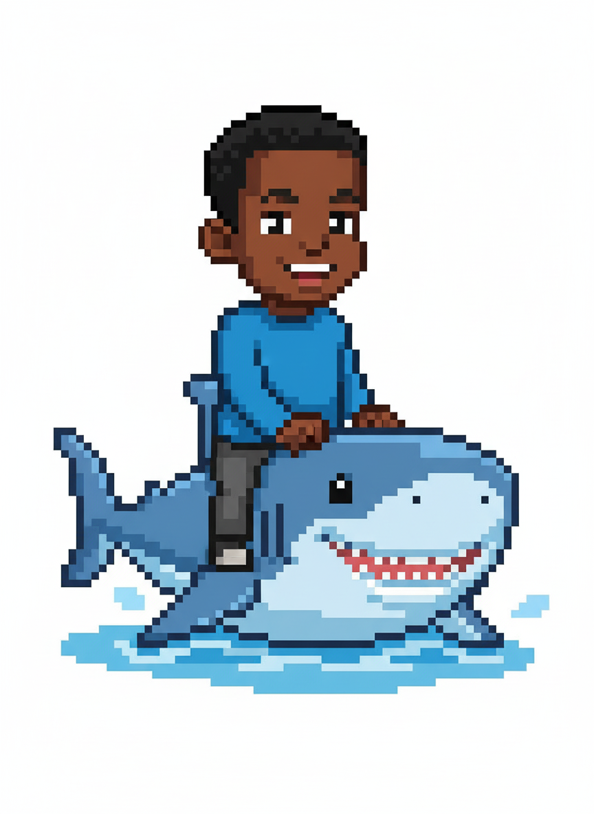 Sharky Anthony - Pixel Art