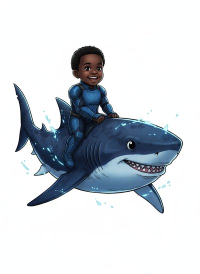 Anthony's Sharky Adventures 🦈 - Webtoon Anime
