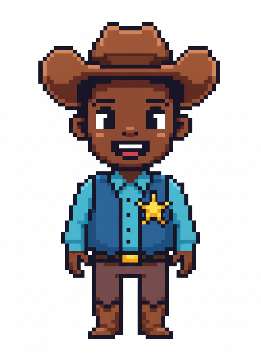 Sheriff Anthony - Pixel Art