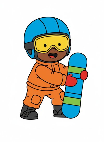 Anthony's Snowy Adventures ⛄️ - Preschool Simple