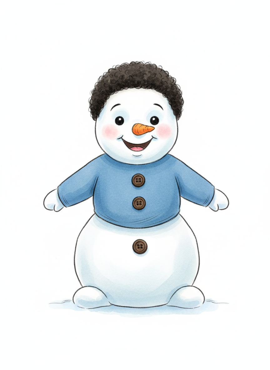 Snowman Anthony - Gentle Pencil