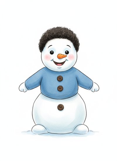 Anthony's Snowy Adventure ❄️ - Gentle Pencil