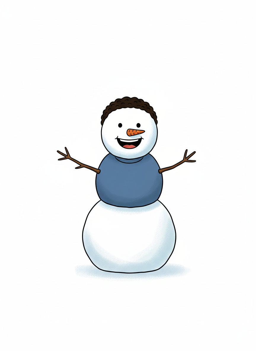 Snowman Anthony - Minimalist
