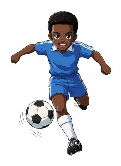 My Baby Soccer Star ⚽️ - Classic Anime