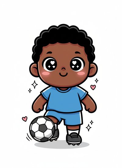 My Baby Soccer Star ⚽️ - Kawaii Cute