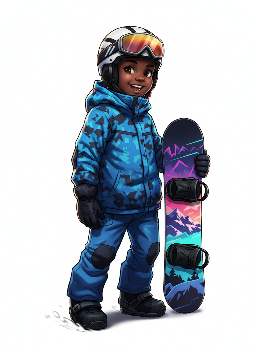 Snowboarder Anthony - Webtoon Anime