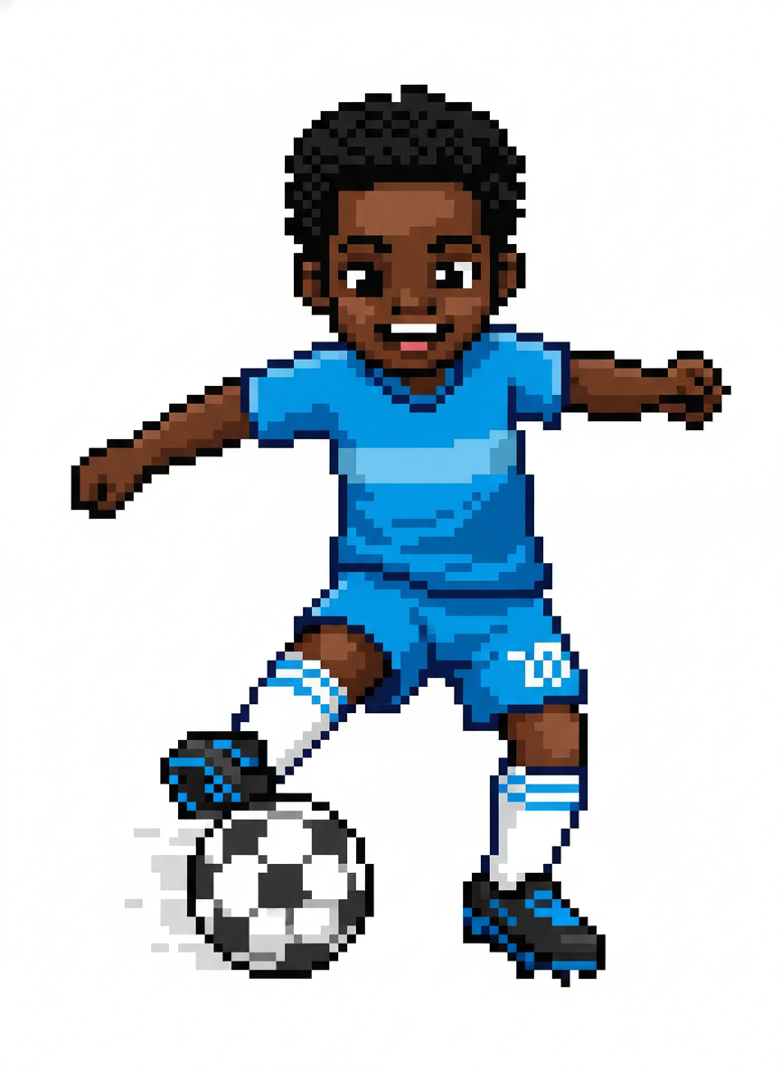 Anthony the Goal Kicker - Pixel Art