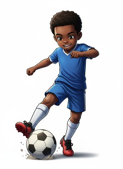 My Baby Soccer Star ⚽️ - Webtoon Anime