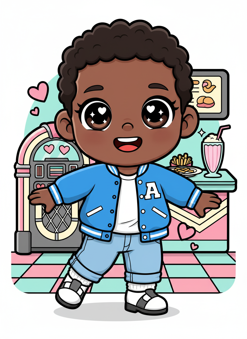 Anthony the Little Sock Hopper - Kawaii Cute