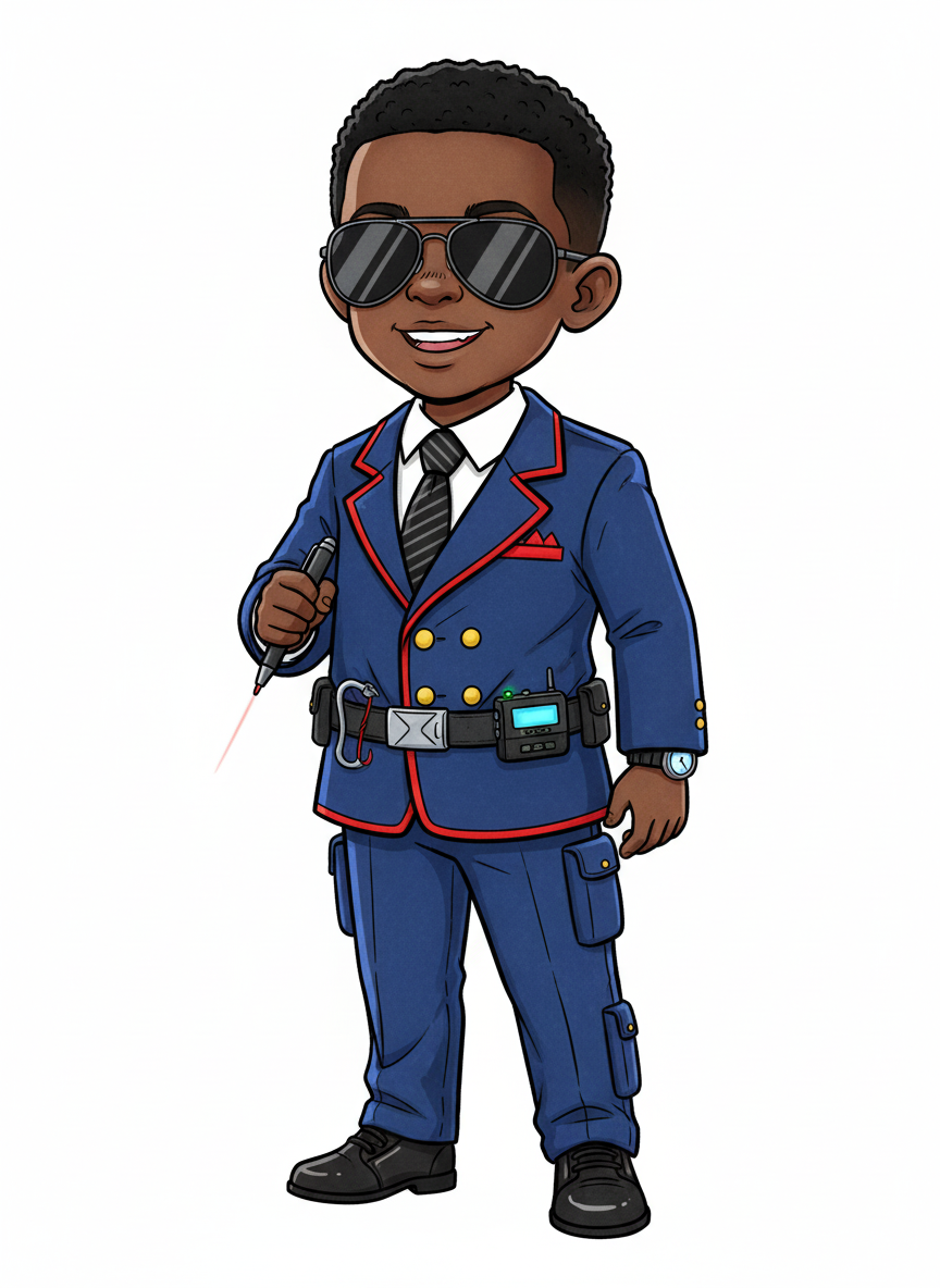 Agent Anthony - Classic Coloring Book