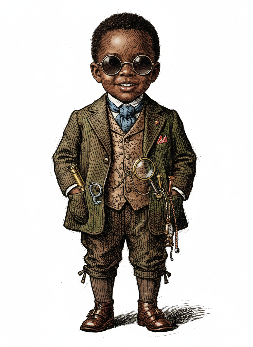 Agent Anthony - Victorian Illustration