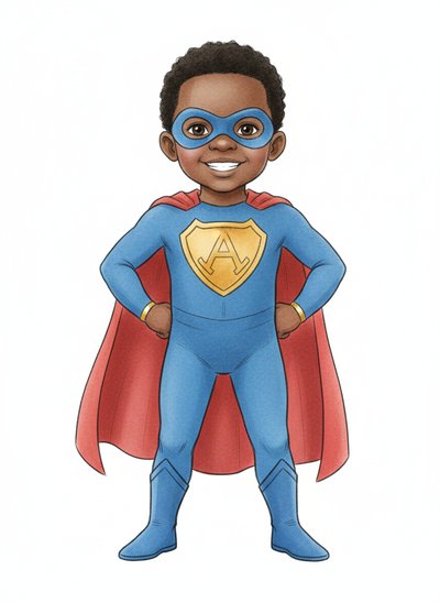 Anthony's Superhero Adventures 🌟 - Gentle Pencil