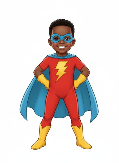 Anthony's Superhero Adventures 🌟 - Vintage Storybook