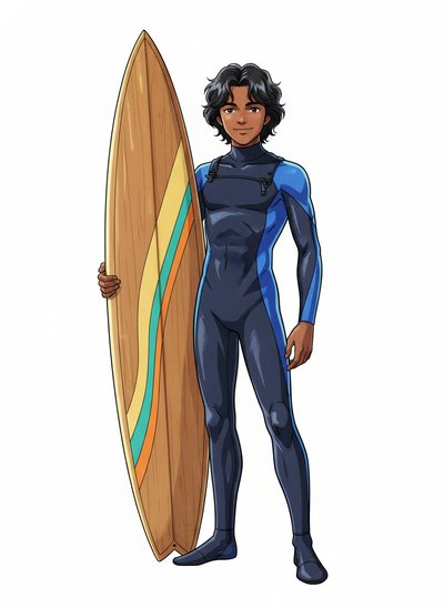 My Little Surf Star 🌊 - Classic Anime
