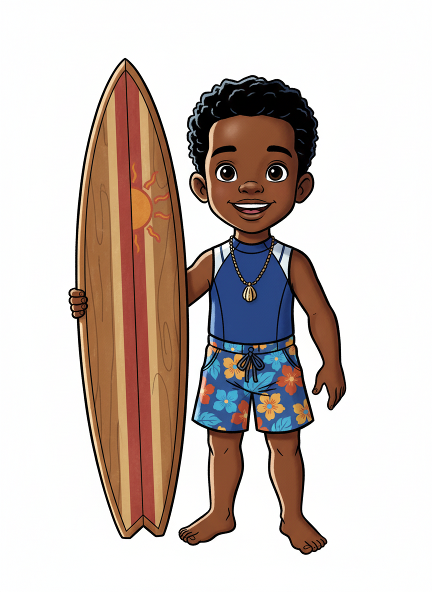 Wave Rider Anthony - Golden Age Animation