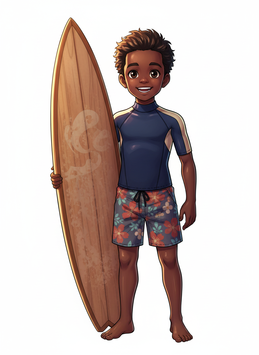 Wave Rider Anthony - Webtoon Anime