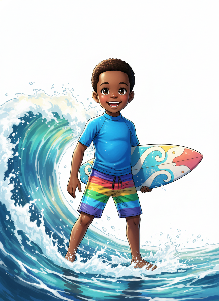 Surfer Anthony - Webtoon Anime