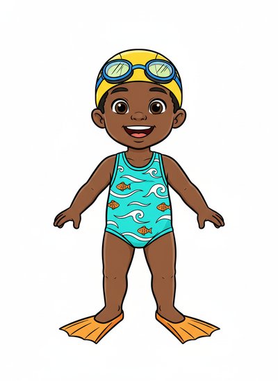 Anthony's Splashy Adventures 🌊 - Classic Coloring Book