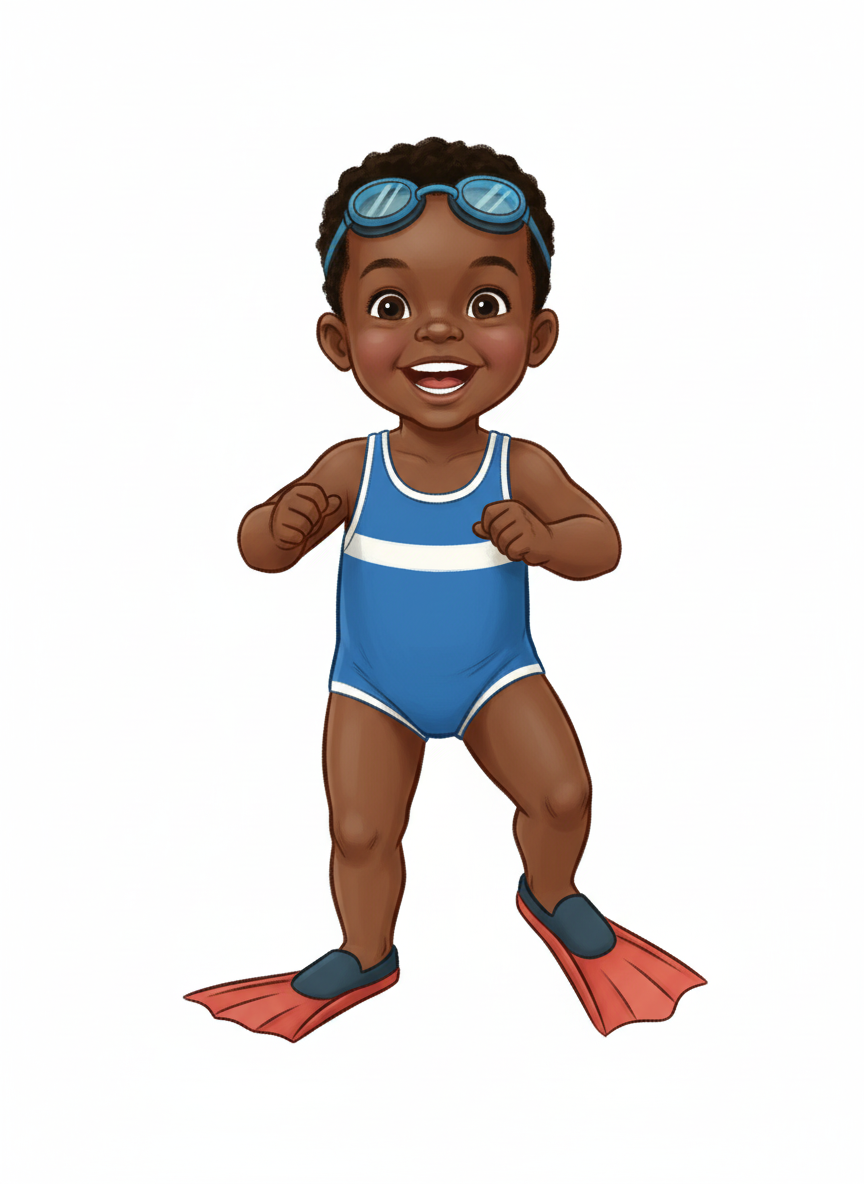 Anthony the Aqua Tot - Vintage Storybook