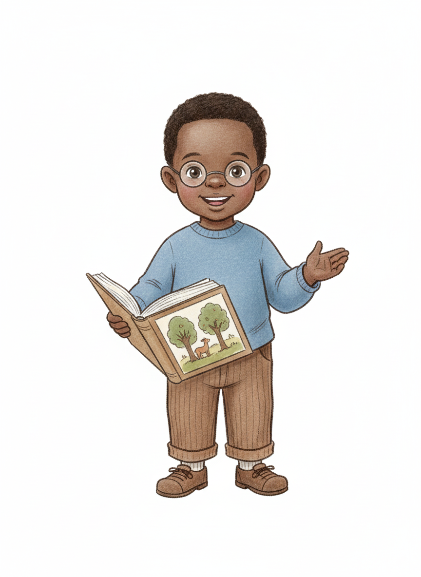 Anthony the Little Teacher - Gentle Pencil