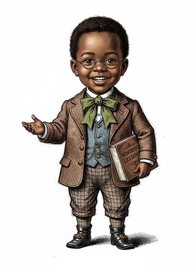 My Baby Boy's Teacher Tales 📚 - Victorian Illustration