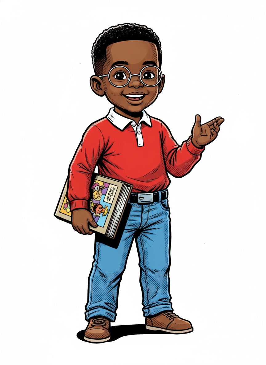 Anthony the Little Teacher - Comic Book