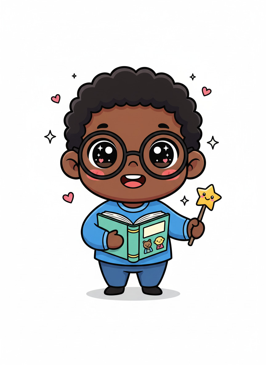 Anthony the Little Teacher - Kawaii Cute