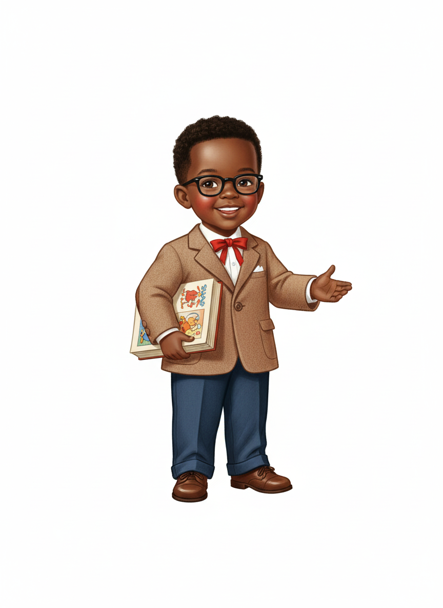 Anthony the Little Teacher - Vintage Storybook