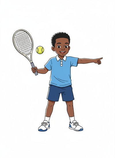 My Sweet Tennis Champ 🎾 - Minimalist