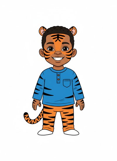 My Baby Tiger Adventure 🐯 - Classic Coloring Book