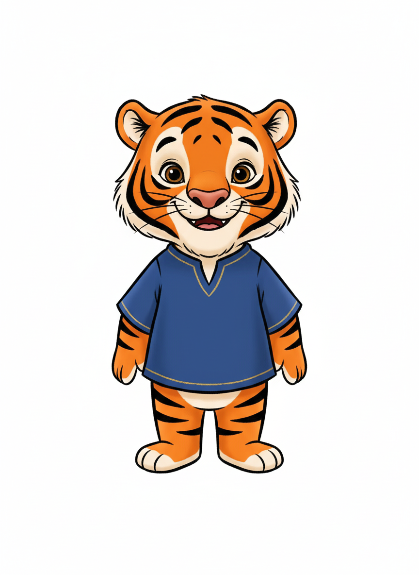 Anthony the Adorable Tiger - Golden Age Animation