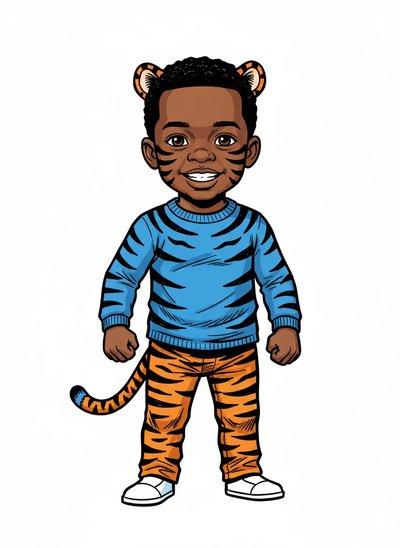 My Baby Tiger Adventure 🐯 - Comic Book