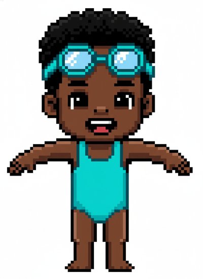 Anthony's Splashy Adventures 🌊 - Pixel Art