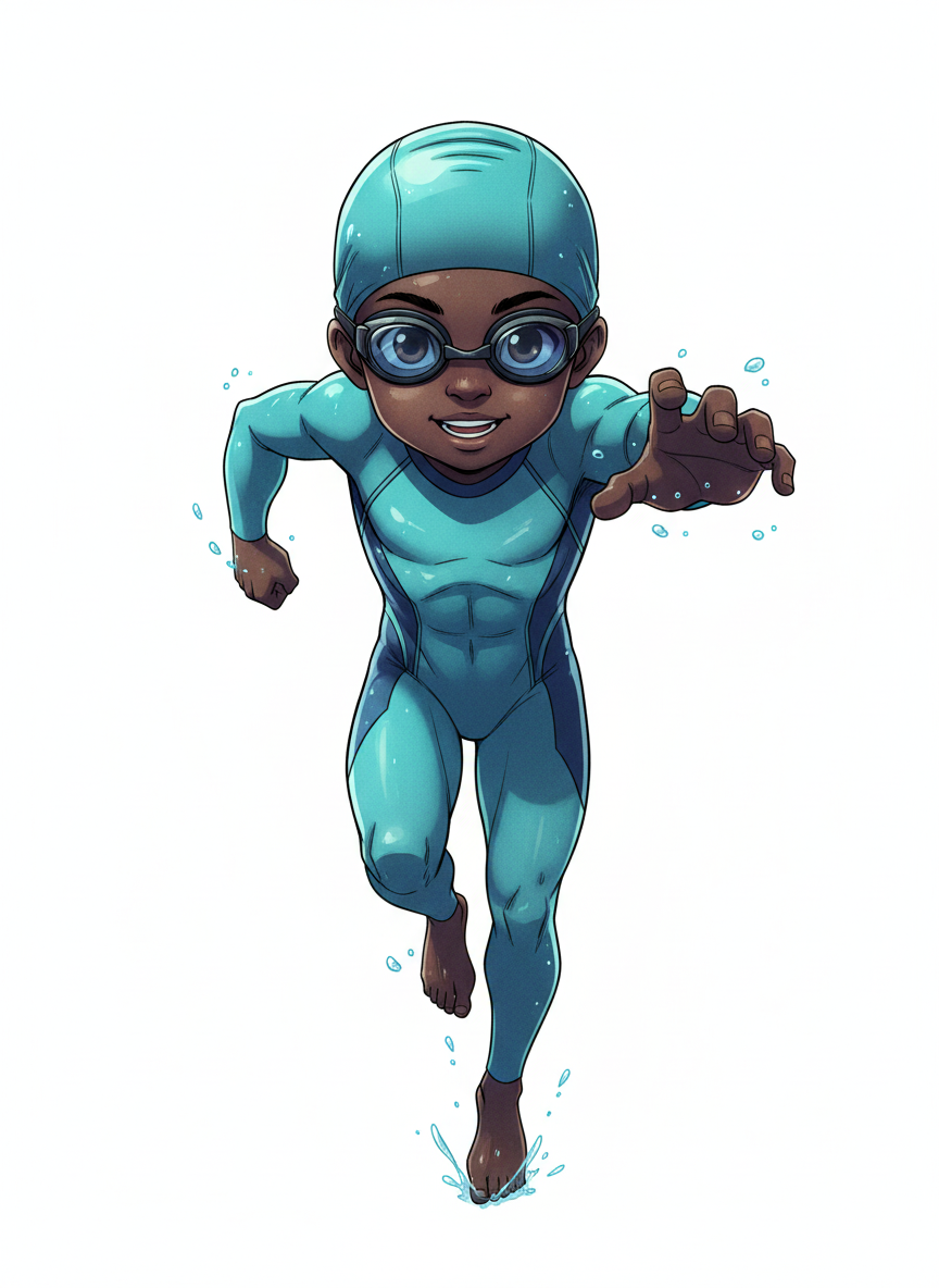 Anthony the Aqua Tot - Webtoon Anime