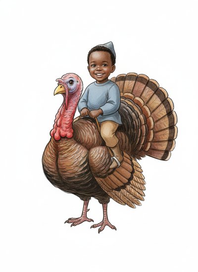 Anthony's Turkey Trot 🦃 - Gentle Pencil