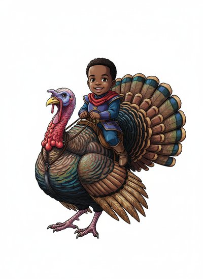 Anthony's Turkey Trot 🦃 - Classic Anime