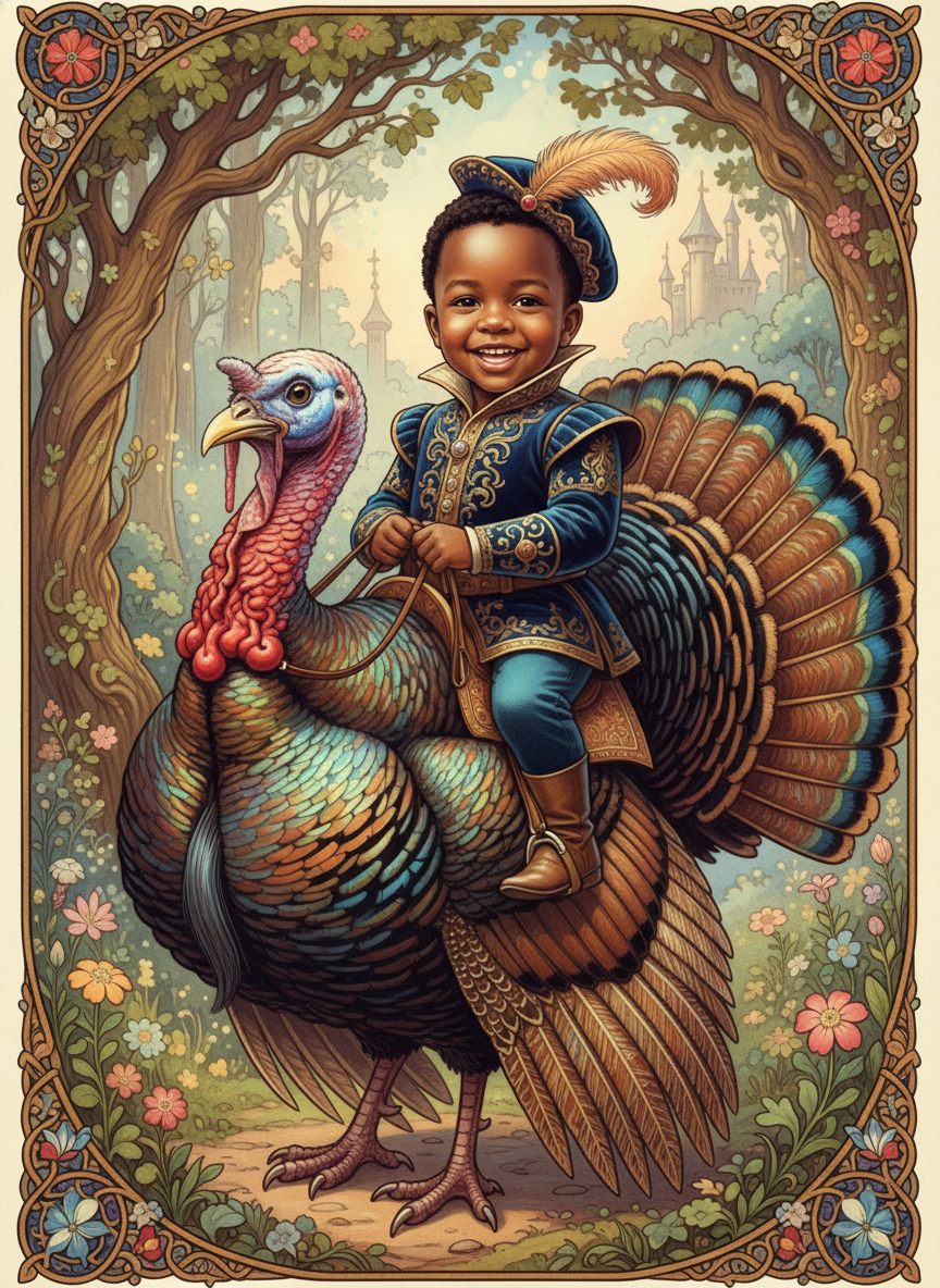 Anthony the Turkey Rider - Fairy Tale Classic