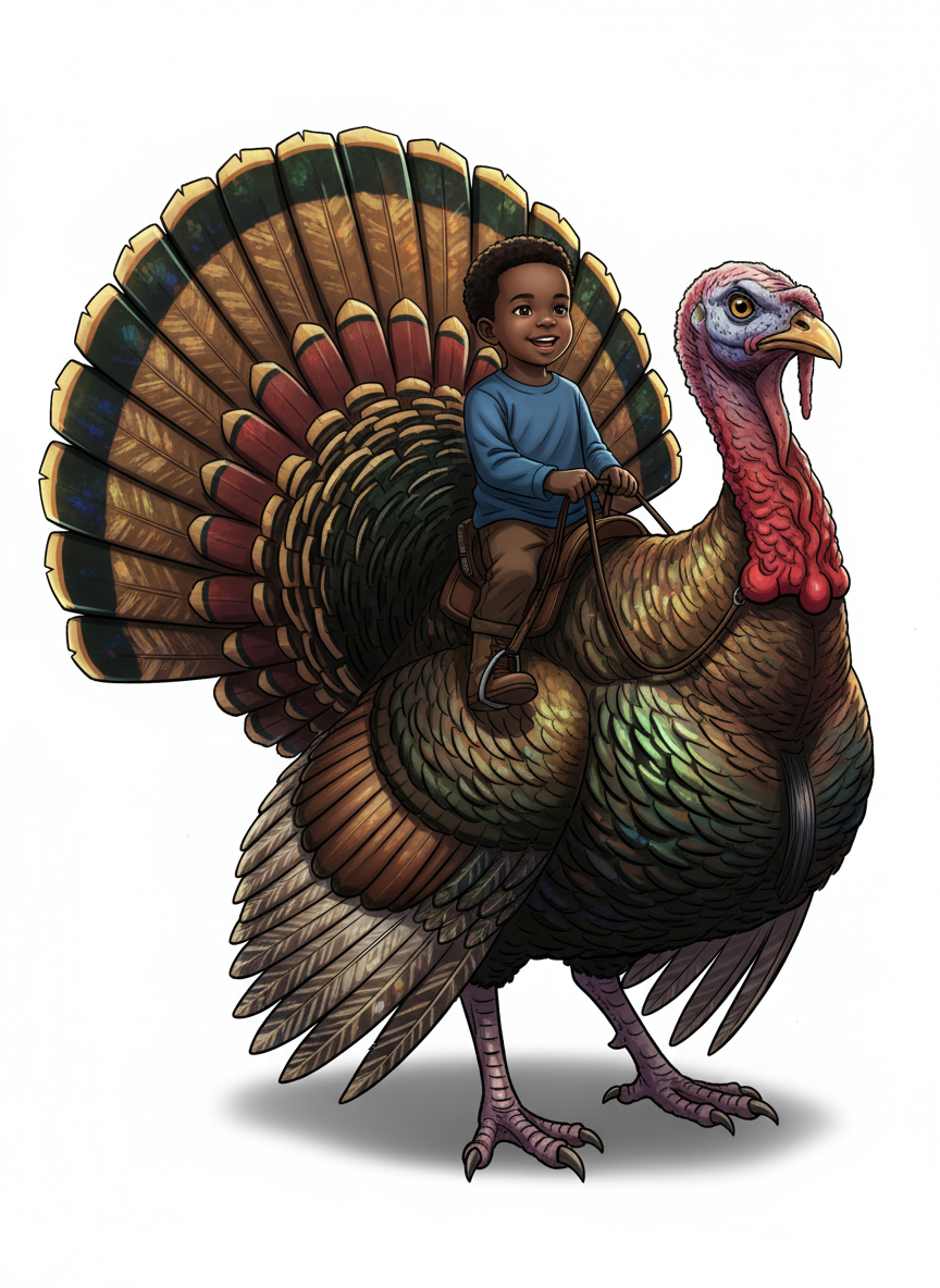 Anthony the Turkey Rider - Webtoon Anime