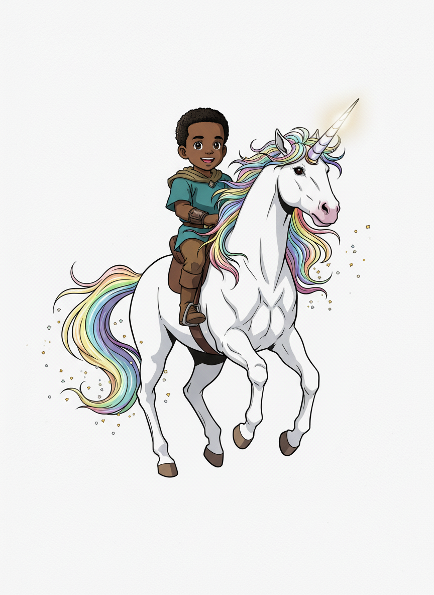 Anthony the Unicorn Rider - Classic Anime